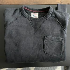 Todd Snyder Champion Black Sweatshirt. Size Medium